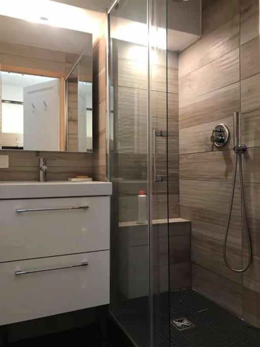 Appartement La Marmotte: Vue Mont Blanc, Terrasse, Parking à Combloux Extérieur photo